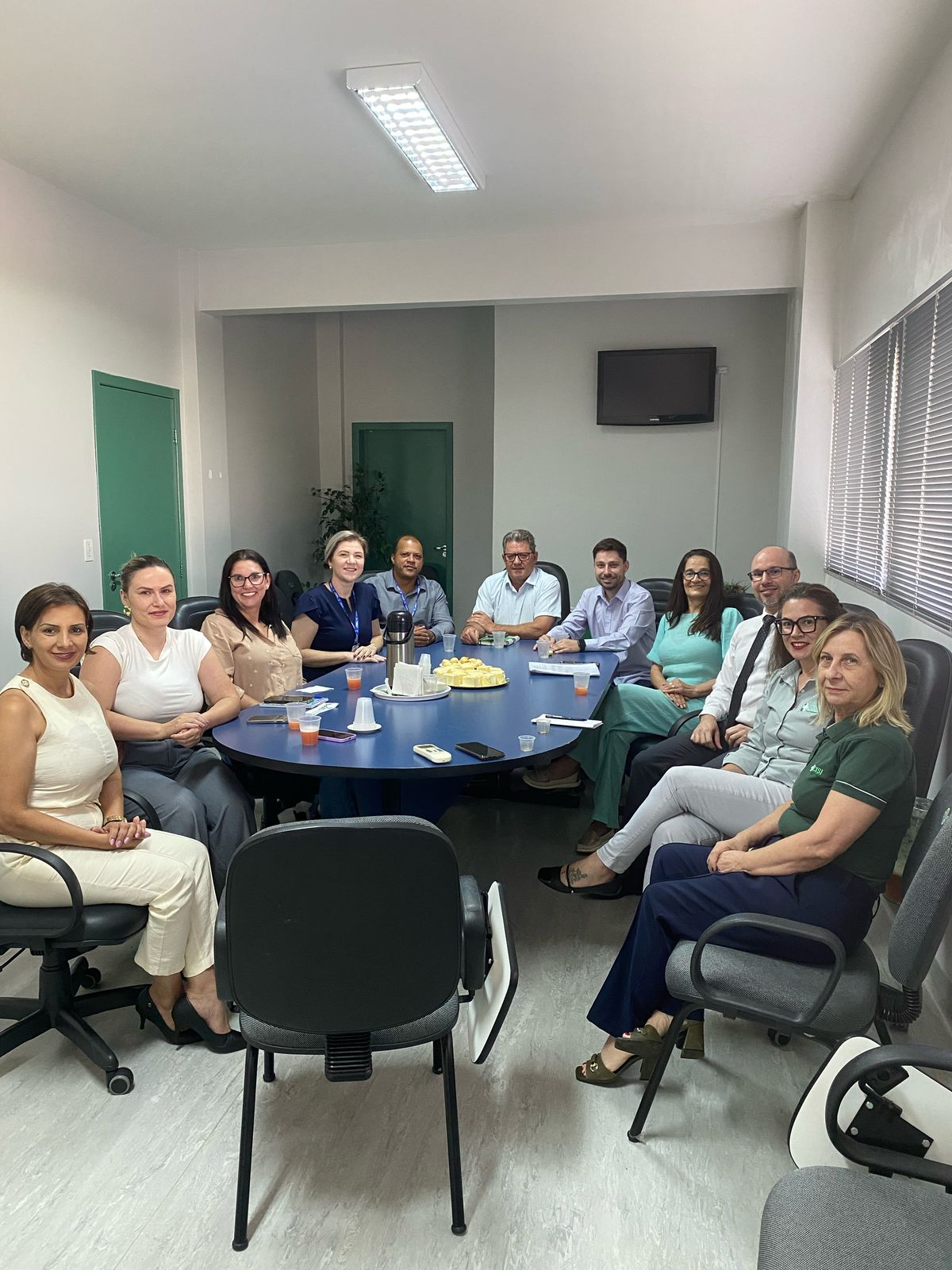 Santa Terezinha de Itaipu Visita o CISI